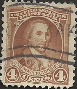 # 709 Used Light Brown Washington Bicentennial