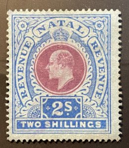 Natal, Revenue Stamp, 2 Shillings, Unused