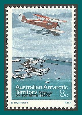 AAT 1973 Fox Moth Airplane, MNH L26,SG26