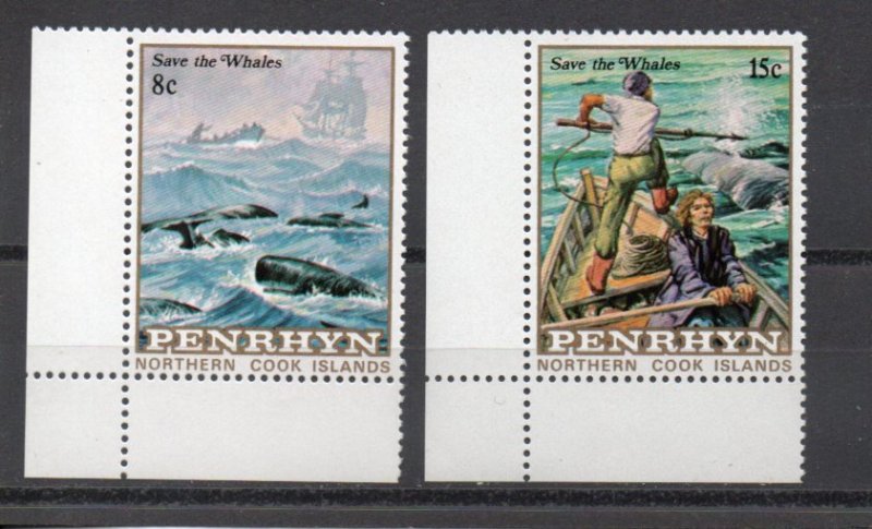 Penrhyn Island 223-224 MNH