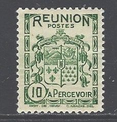 Reunion Sc # J17 mint hinged (BBC)