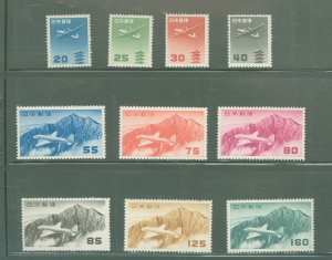 Japan #C25/C38 Unused Multiple