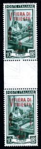 AMG Free Territory of Trieste (FTT) Scott 178 MNH Gutter Pair