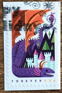 US #5308 Used Single OP Dragons