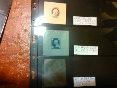 US #65-E2B VF CV $85.00