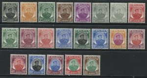 Malaya Johore 1949-55 set mint o.g. hinged