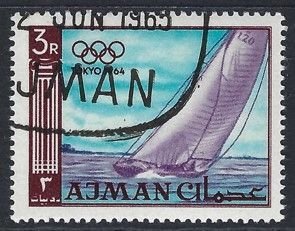 Ajman Sc #35: Summer Olympic Games 1964, Tokyo, 3r 1965 CTO