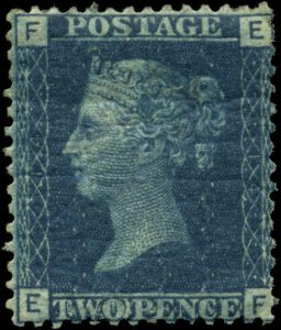 Great Britain Scott #29 Plate #14 Mint Hinged