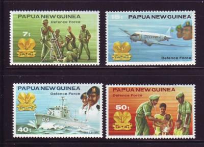 Papua New Guinea Sc536-9 Defence Forces stamps mint NH