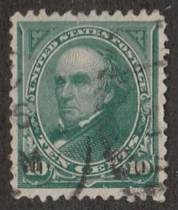 U.S. Scott #258 Webster Stamp - Used Single