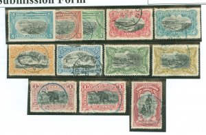 Belgian Congo #14-26 Used Single (Complete Set) (Wildlife)