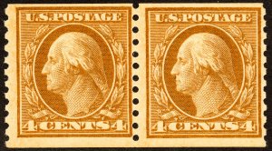 US Stamps # 457 MNH F-VF Pair Scott Value $150.00