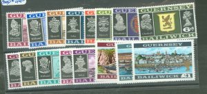 Guernsey #8-23  Single (Complete Set) (Queen)