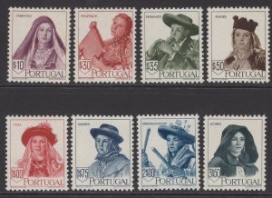 PORTUGAL SG1002/9 1947 REGIONAL COSTUMES MNH