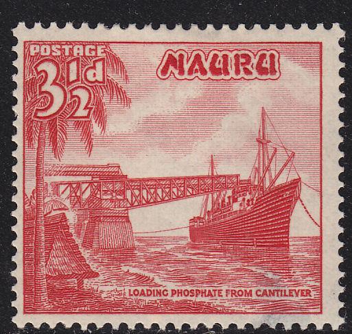 Nauru 41 Loading Phosphate 1954