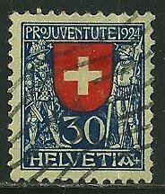 Switzerland # B32, Used.