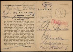 3rd Reich Germany 1944 Concentration Camp KL Posen Fort VII SS Lager Lenzi 74784