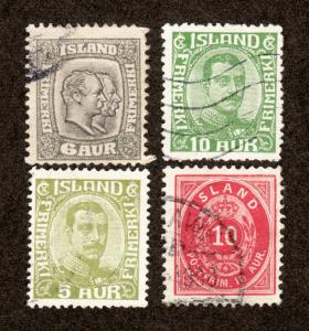 Iceland Lot c Used!