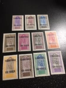 Niger sc 1-4,6,8,10,18,19,20,21 MH