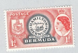 Bermuda 144 Unused Perot Stamp 1953 (BP64221)