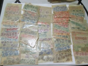 Hungary - MAGYAR Glassines HUGE LOT Over 7000 STAMPS OLD AND TOTALLY UNCHEQUED
