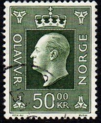 Norway - #543 King Olav V - Used