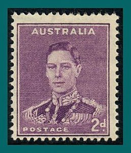 Australia 1941 KGVI, MLH #182B,SG185