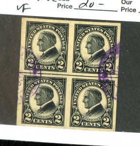 611 USED BLOCK VF Cat $20