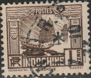 Inso-china, #148 Used, From 1931-41