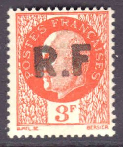 FRANCE 446 LOCAL PONS TYPE III LIBERATION OVERPRINT OG NH U/M F/VF