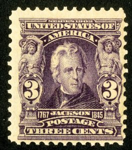 US Stamps # 302 MNH F-VF Scott Value $130.00