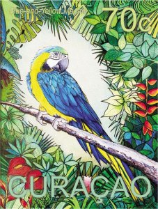 Postage stamps of Curacao 2020 - Birds of South America – 6 stamps