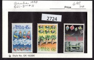 $1 World MNH Stamps (2724) Aruba Scott B21-B23, Child Welfare, set of 3