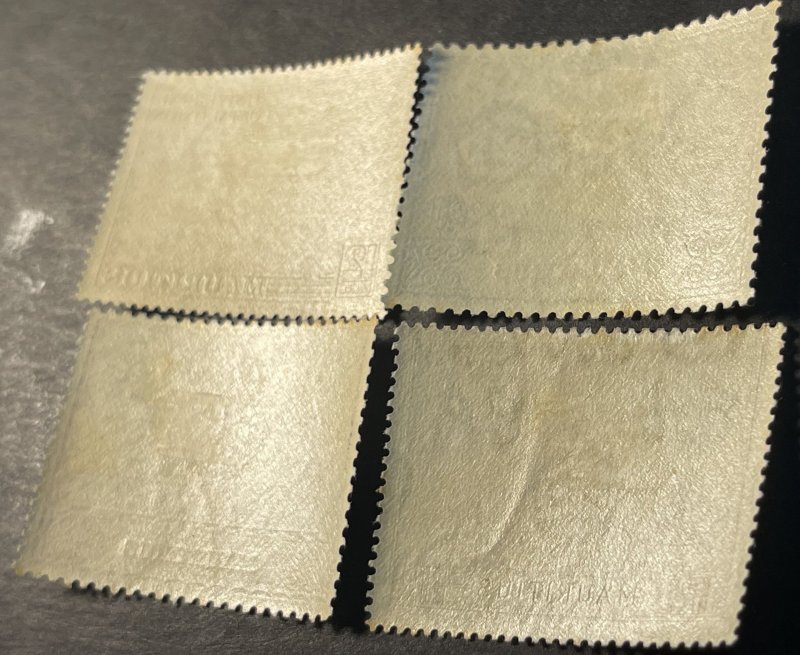 MAURITIUS # 231-234-MINT/HINGED---COMPLETE SET---1949