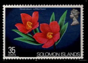 Solomon Islands Scott 307 MH* BRITISH Obliterated from design