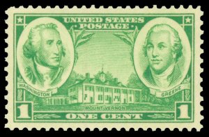 MOMEN: US STAMPS #785 MINT OG NH PSE GRADED CERT SUP-98 LOT #83646-11