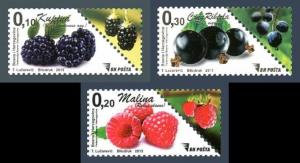 BOSNIA & HERZEGOVINA / 2015, Berries Raspberry, Currant, Blackberry, MNH