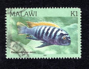 Malawi SC #439  VF, Used, Fish, CV $4.50 ..... 3690045