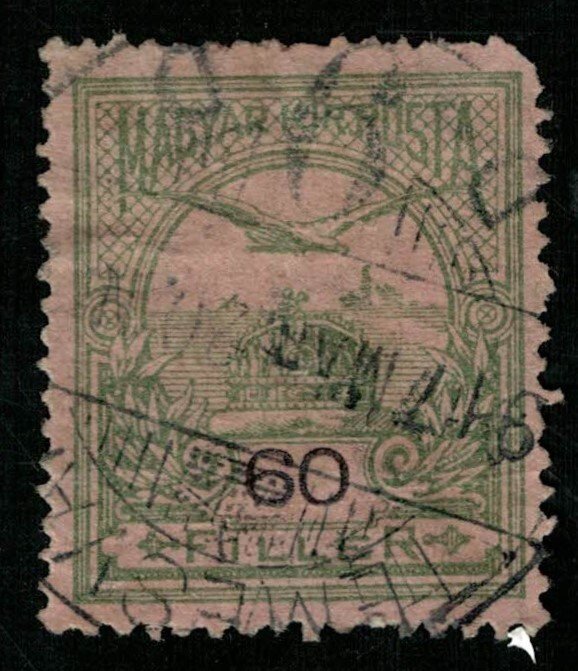 Magyar kir. posta, 60 Filler (T-9321)