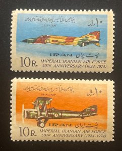 1974, 60th Anniversary of Airforce, MNH, VF