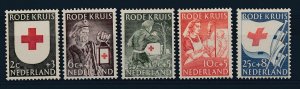 Netherlands - 1953 - NVPH 607-11 - MNH - RB189