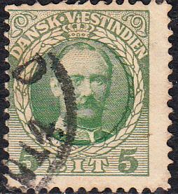 Danish West Indies #43 Used