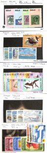 Kiribati Postage Stamp, #341 421 Mint NH, 1979-1982
