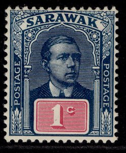 SARAWAK GV SG76, 1c slate-blue & carmine, M MINT.