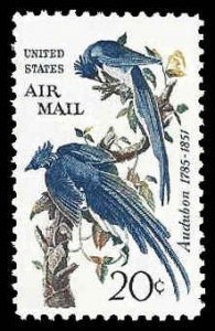 PCBstamps   US C 71 20c Columbia Jays, MNH, (11)