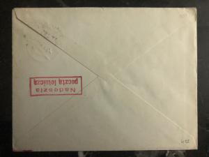 1929 Katowice  to Bydgoszcz  Poland Airmail First Flight Cover FFC 150 Flown