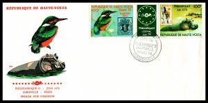 Burkina Faso C253-C254 Animals U/A FDC