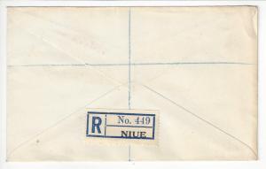 1945 Niue First Day Cover - Post WW2 Peace Overprint Stamp Set - (ZZ7)