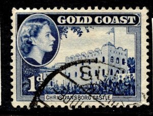 Gold Coast Stamp #149 USED FU SINGLE QEII