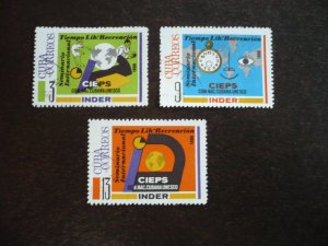 Stamps - Cuba - Scott# 1173-1175 - Used Set of 3 Stamps